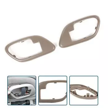2 штуки накладок на внутренние дверные ручки для грузовиков chevrolet gmc 1995-2001 15708088