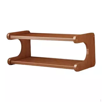 2-слойная подставка для чашек, полка для демонстрации декоративных фигур, модная настольная стойка для хранения, столешница 30cm Length