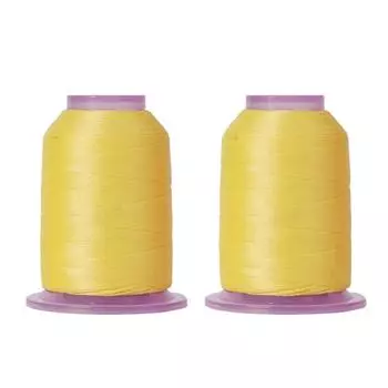 2 Spools Night Glowing Sewing Thread Thermochromic Yarn 550yds Each Spool for Sewing Machines Hand Stitching Embroidery