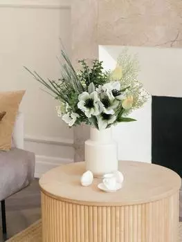 2 связки Букет искусственных цветов Букет искусственных тюльпанов Шелковые цветы Искусственные цветы Свадебные букеты для дома Кухонный стол Декор для садовой вечеринки зелёный