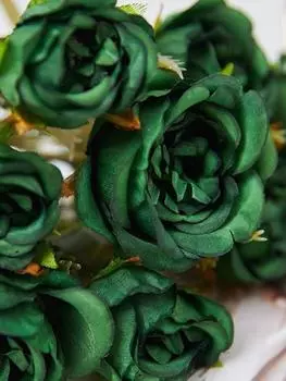 2 связки искусственных пионов, букет искусственных цветов, винтажный шелковый пион, имитация пиона, букет для свадебного стола, украшения для комнаты своими руками зелёный