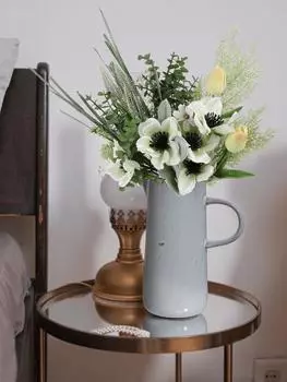 2 связки шелковых цветов, букет искусственных цветов, букет из искусственных тюльпанов, искусственные цветы, свадебные букеты для дома, кухонного стола, садовой вечеринки, декора зелёный