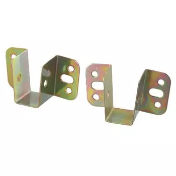 2*U-образные соединительные кронштейны для кровати, крепежные компоненты, центральная опора 20mm