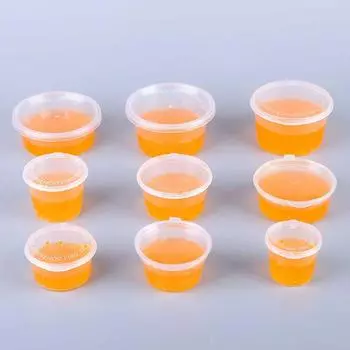 2 унции прямоугольная чашка для соуса чили с маслом и слаймом в гонконгском стиле - одноразовая тарелка для приправ