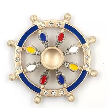 2 - Упаковка забавных игрушек для снятия стресса: Металлический пальчиковый спиннер и бесконечный кубик Рубика — отлично подходит для офиса, дома и в дороге A