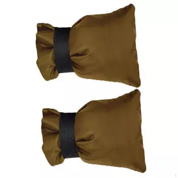 2 упаковки чехлов для зимних носков, портативных, легко устанавливаемых, протекторов Khaki