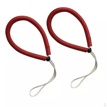 2 упаковки фонарика для дайвинга, ремешок на запястье, ремешок для камеры безопасности, веревка для захвата красный