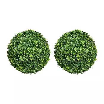 2 упаковки искусственных елок Милан травяные шары имитация обрезки шаров для украшения дома One Size