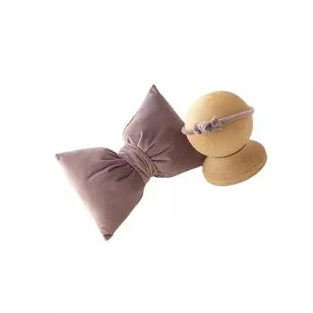 2 упаковки/лот Мягкие и повязки на голову и подушки для новорожденных Детские принадлежности для фотосъемки драгоценных детей и повязки на голову жёлтый