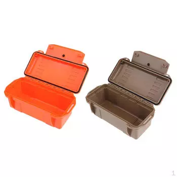 2 упаковки наружного водонепроницаемого противоударного ящика для хранения