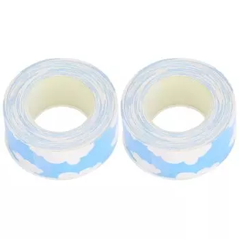 2 упаковки печатной этикеточной ленты для этикетировочной машины KINGJIM TEPRA LR5C Термобумага Офисные принадлежности (EQT020)