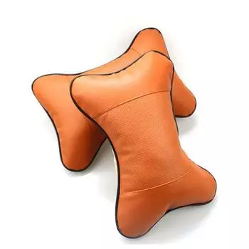 2 упаковки подголовников для автомобилей, подушек для поддержки шеи, дышащих, эргономичных, удобных 27*18*9cm чёрный