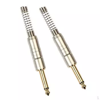 2 упаковки штекерных разъемов из сплава 6,35, аудиоаксессуары