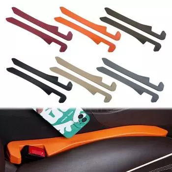 2 упаковки, заглушка для бокового шва, наполнитель зазоров в автомобильных сиденьях, заглушка для автомобильных сидений, аксессуары для интерьера, заглушка для трещин, блокировк... красный