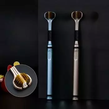 2-упаковочные зубные щетки, глубокая очистка, трехслойная обертка, ультратонкие щетинки, уход за полостью рта, личная гигиена, товары для здоровья дома 01