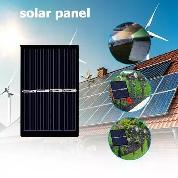 2 В 0,26 Вт Модуль зарядки солнечной энергии 1,2 В Ni-MH аккумуляторная фотоэлектрическая панель