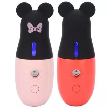 2 Вт Cool Facial Mister Портативный увлажняющий увлажнитель для кожи лица спрей-парогенератор Pink