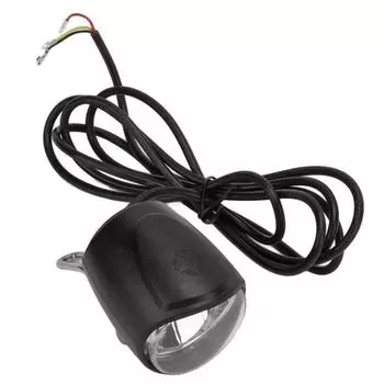 2 в 1 24 В80 В светодиодный передний фонарь с клаксоном для электрического велосипеда для езды на велосипеде на открытом воздухе