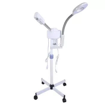 2 в 1 5-кратная увеличительная лампа для паровой обработки лица с горячим озоном, спа-салон