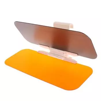 2 в 1 автомобильный солнцезащитный козырек поляризованный солнцезащитный козырек Clear Vision Anti-Dzzle автомобильное зеркало день-ночь регулируемое лобовое стекло