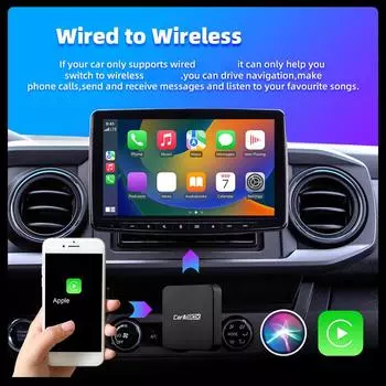2 в 1 беспроводной Android Auto Carplay адаптер Smart Car AI Box Smart Mini USB Dongle Car OEM проводной CarPlay для беспроводной CarPlay