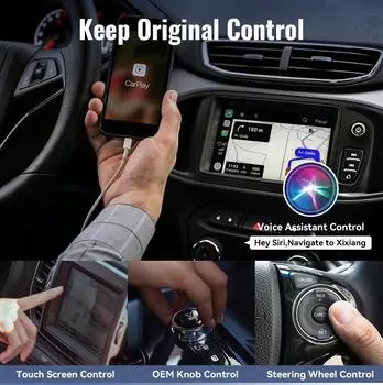 2 в 1 Bluetooth 5.0 беспроводной CarPlay Smart Mini Box Android Auto беспроводной адаптер Plug And Play WiFi быстрое подключение для 99% автомобилей