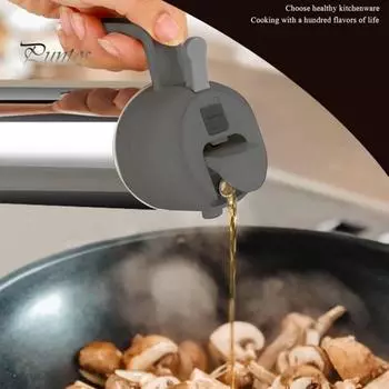 2 в 1 бутылка-диспенсер для масла для кухни 360/430/500 мл, распылитель масла из нержавеющей стали с двумя насадками, распылитель масла для барбекю, приготовления пищи, гриля, салатов, выпечки S серый