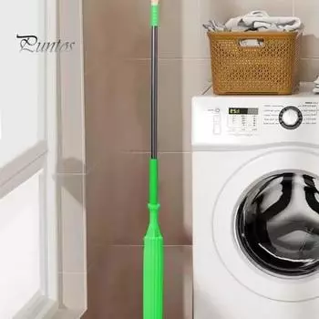 2 в 1 дегидратированная швабра для мытья полов самоотжимающаяся швабра из микрофибры для сухой влажной уборки двойного назначения для бытовых нужд с функцией отжима без помощи рук зелёный