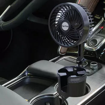 2 в 1 держатель для автомобильного вентилятора, подстаканник, стабильный USB-питание, расширитель скорости для внедорожника 4Inch