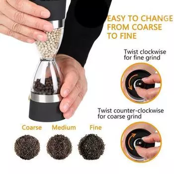 2 в 1 двойная мельница для соли и перца, мельница для кунжута, специй, шейкер, кухонный инструмент для приготовления пищи, товары для распродажи зелёный