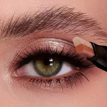 2 в 1 двойной цвет градиент бархатные мерцающие тени для век карандаш для макияжа ленивых глаз водостойкие стойкие блестящие металлические тени для век 1#