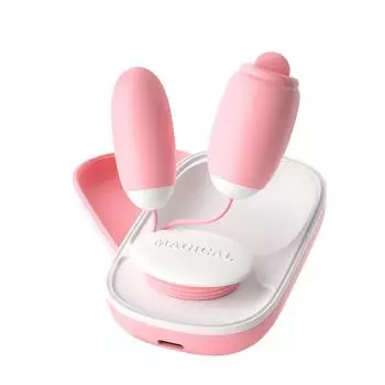 2 в 1 клитор вибраторы для женщин с яйцом лизать соски массажер фаллоимитатор мастурбатор оргазм секс-игрушки влагалище шарик для взрослых