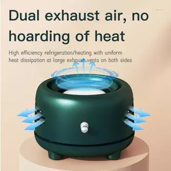 2 в 1 Кофе Молоко Пиво Газировка Подогрев Охлаждающая Чашка Автомобильный Напиток Теплоизоляция Чашка Дорожный Мини Холодильник Холодный Напиток Машина Кухня