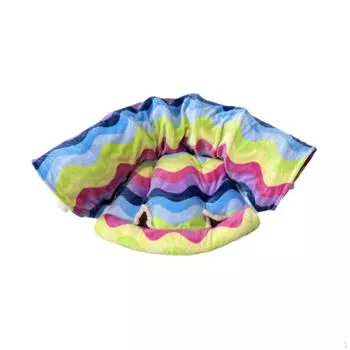 2 в 1 кошачья кровать и туннель интерактивная игрушка домик для сна с игровым мячом для Rainbow