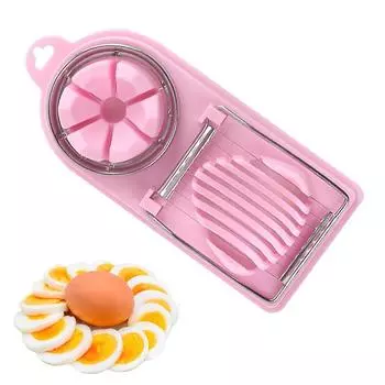 2 в 1 кухонная утварь из нержавеющей стали для нарезки яиц