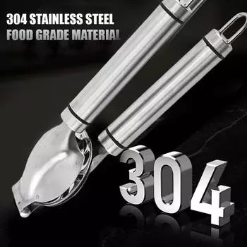 2 в 1 Машина для резки каштанов Кухонные принадлежности Нержавеющая сталь Металлический резак для орехов Инструмент для резки каштанов H1B9 White-1pcs