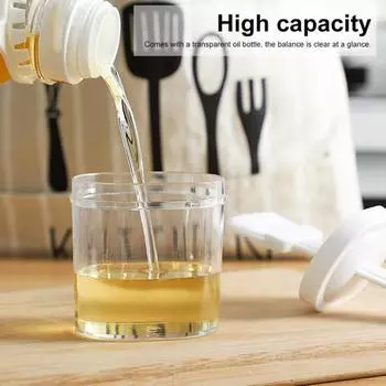 2 в 1 масляная щетка, термостойкая силиконовая кухонная кисть, инструмент для барбекю белый