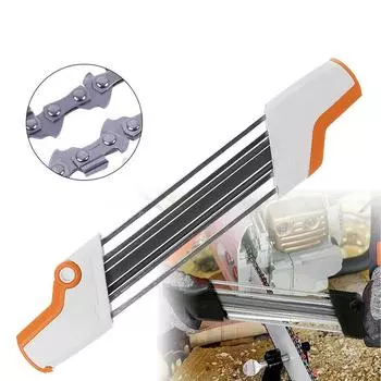 2 в 1 металлическая легкая точилка для цепной пилы 3/8 дюйма P 4,0 мм заменяет цепь Stihl 4