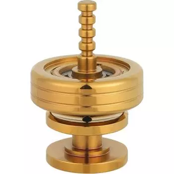 2 в 1 металлический спиннинг волчок Fidget Spinner для взрослых детей точные игрушки гироскоп подарок нержавеющая сталь керамическая бусина 4*3*3cm серебряный