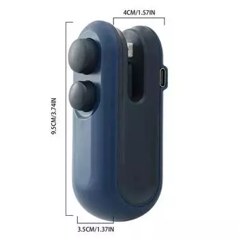 2 в 1 мини-упаковщик портативный термоупаковщик для сумки для хранения пластиковая упаковка закуска бытовой перезаряжаемый упаковщик вакуумный упаковщик белый