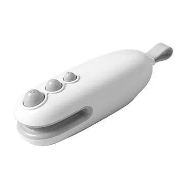 2 в 1 Мини-запайщик пакетов с резаком и магнитной машиной для запечатывания пакетов USB-C Перезаряжаемый ручной запайщик пакетов для дома и путешествий белый