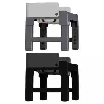 2 в 1 миска для собак, дозатор для медленного кормления щенков, легко регулируемая высота миски для воды серый