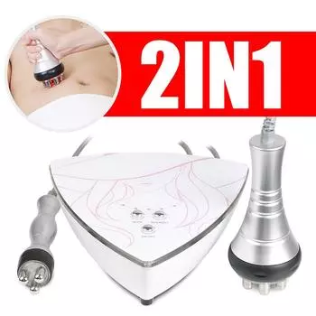 2 в 1 многополярная радиочастотная машина для удаления морщин и борьбы со старением кожи лица белый