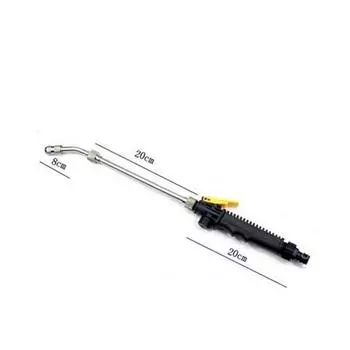 2-в-1 мойка высокого давления, регулируемые насадки, съемный шланг, подходит для стандартного шланга, палочка для мойки автомобиля