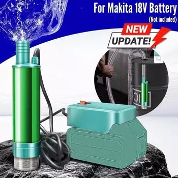 2 в 1 насос для масла/воды для Makita 18 В аккумулятор 38 мм беспроводной насос для перекачки дизельного топлива, воды и масла 60 л/мин аккумулятор не входит в комплект H7Y8