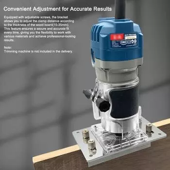 2 в 1 невидимый крепежный кронштейн для прорези, основание деревообрабатывающего фрезерного станка, основание обрезного станка 65 мм Type 2