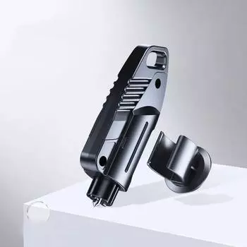 2-в-1 нож для резки ремней безопасности автомобиля, аварийный автомобильный стеклоподъемник, безопасный молоток, многофункциональный спасательный инструмент, устройство для эвакуации синий