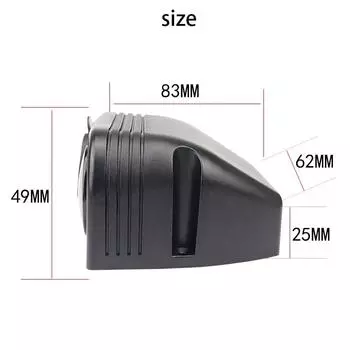 2 в 1 основание палатки, водонепроницаемое, 12 В, 24 В, автомобильный светодиодный цифровой вольтметр, двойная розетка USB, зарядное устройство 2,1 А/1 А для автомобиля, лодки, грузовика-фургона красный