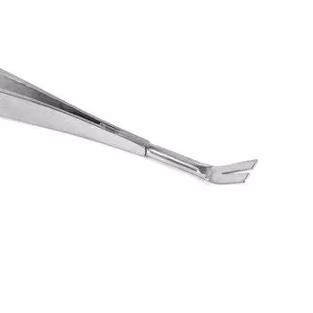 2 в 1 пинцет из нержавеющей стали для удаления клещей, профессиональный инструмент для удаления клещей для кошек и собак