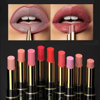 2 в 1 помада Красная подводка для губ Стойкий карандаш для губ Розовая подводка для губ Водостойкая матовая помада Контурный макияж Карандаш для губ Косметика для женщин